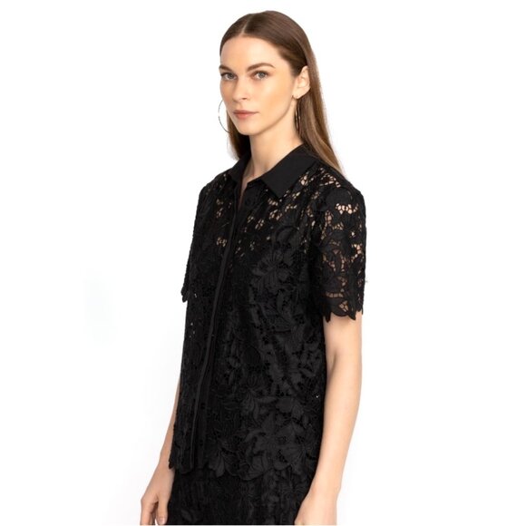 Johnny Was 2 Pc. Lace Shirt & Camisole NWT - Picture 6 of 16